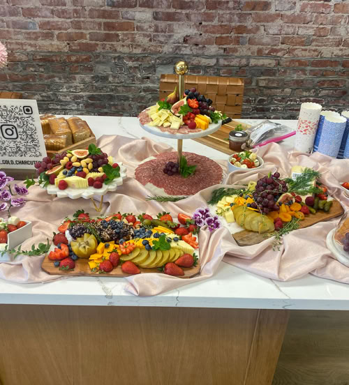 Corporate event grazing boards San Dimas