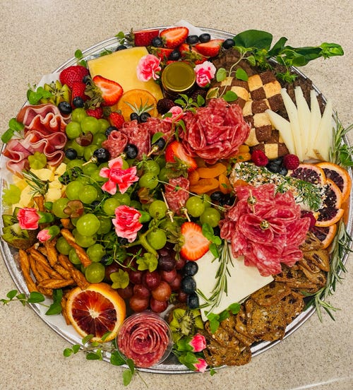 large charcuterie platter