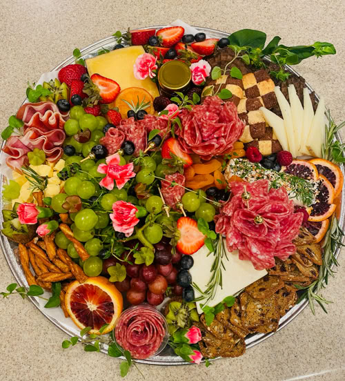 large charcuterie platter  from Rose Gold Charcuterie in san dimas